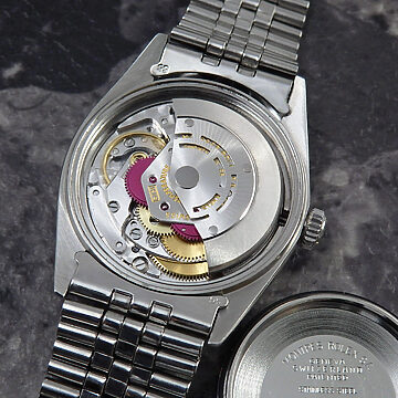 ROLEX デイトジャスト 1601 希少 ブルーダイヤル 1971年製 ムーブメント