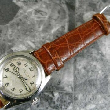 ロレックス スピードキング初期型 メルセデスハンド 1942年 正面全体