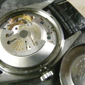 ロレックス ビッグエアキング 5504 アルファハンド スーパープレシジョン表記 希少 背面