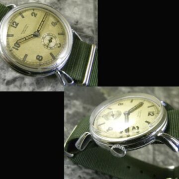 ロレックス マルコーニ ブリティッシュ カナディアンミリタリー 飛び数字 スモールセコンド 希少 側面 リューズ