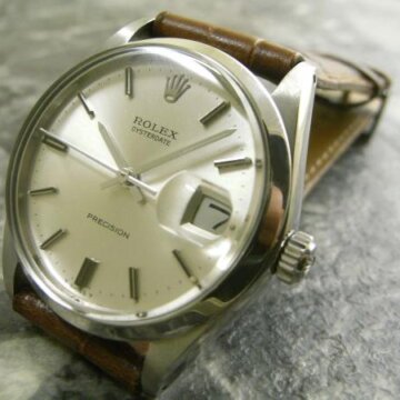 ROLEX/ロレックスオイスターデイト 6694  シルバーダイヤル 正面全体