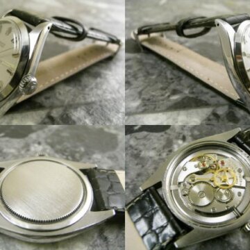 ロレックス・ROLEX オイスター 6426  希少フェイス 側面 リューズ