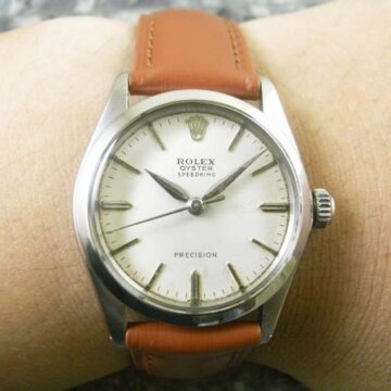 ROLEX/ロレックス・OYSTER SPEEDKING/オイスター・スピードキング 背面
