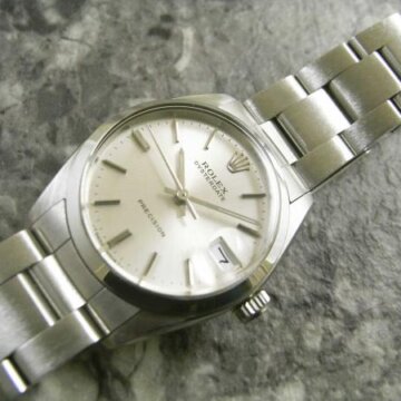 ロレックス・ROLEX オイスターデイト 6466 ボーイズモデル 正面全体