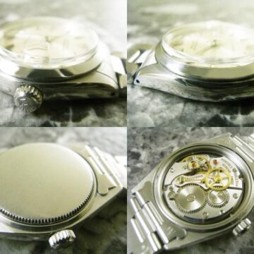 ロレックス・ROLEX オイスターデイト 6466 ボーイズモデル 側面 リューズ