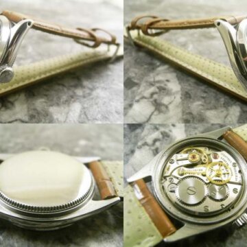 ロレックス オイスター スピードキング 側面 リューズ
