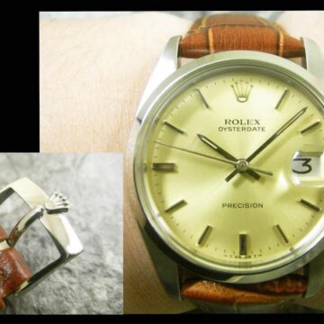 ロレックス ROLEX オイスターデイト (OYSTER DATE / Ref.6694)1977年 背面