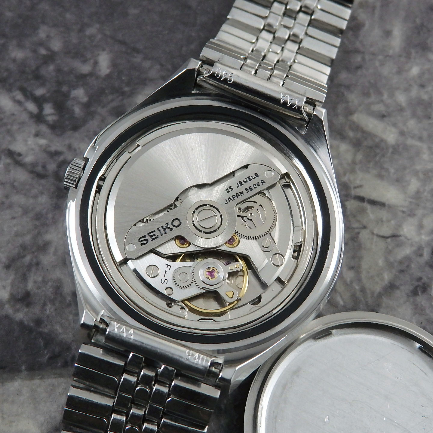 セイコー デッドストック LM ロードマチック LORD MATIC カットガラス