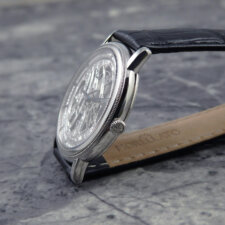 セイコー クレドール シグノ スケルトン GBBD985 手巻 PT950 コンプリートサービス済:画像2