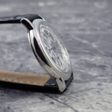 セイコー クレドール シグノ スケルトン GBBD985 手巻 PT950 コンプリートサービス済:画像3