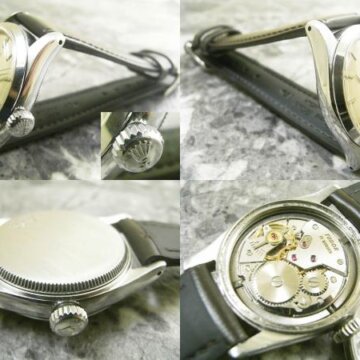 チュードル オイスター アンティーク Ref.7903 ROLEX＋竜頭 側面 リューズ