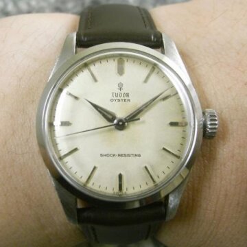 チュードル オイスター アンティーク Ref.7903 ROLEX＋竜頭 背面
