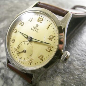 チュードル・TUDOR 初期 オイスター・OYSTER 希少 スモールセコンド 正面全体