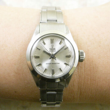 チュードル(TUDOR) オイスター 小バラ  レディースサイズ アンティーク 時計 背面