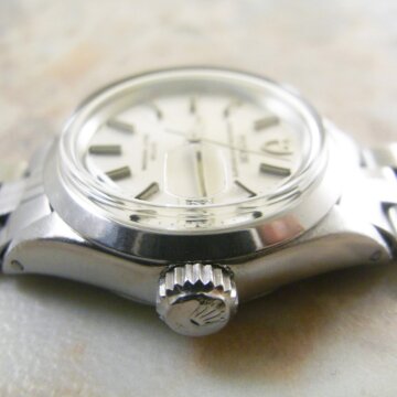 チュードル・TUDOR アンティーク レディース プリンセスオイスターデイト 背面 ベルト