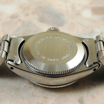 チュードル TUDOR プリンセスオイスターデイト アンティーク時計 レディース フルーテッドベゼル 背面