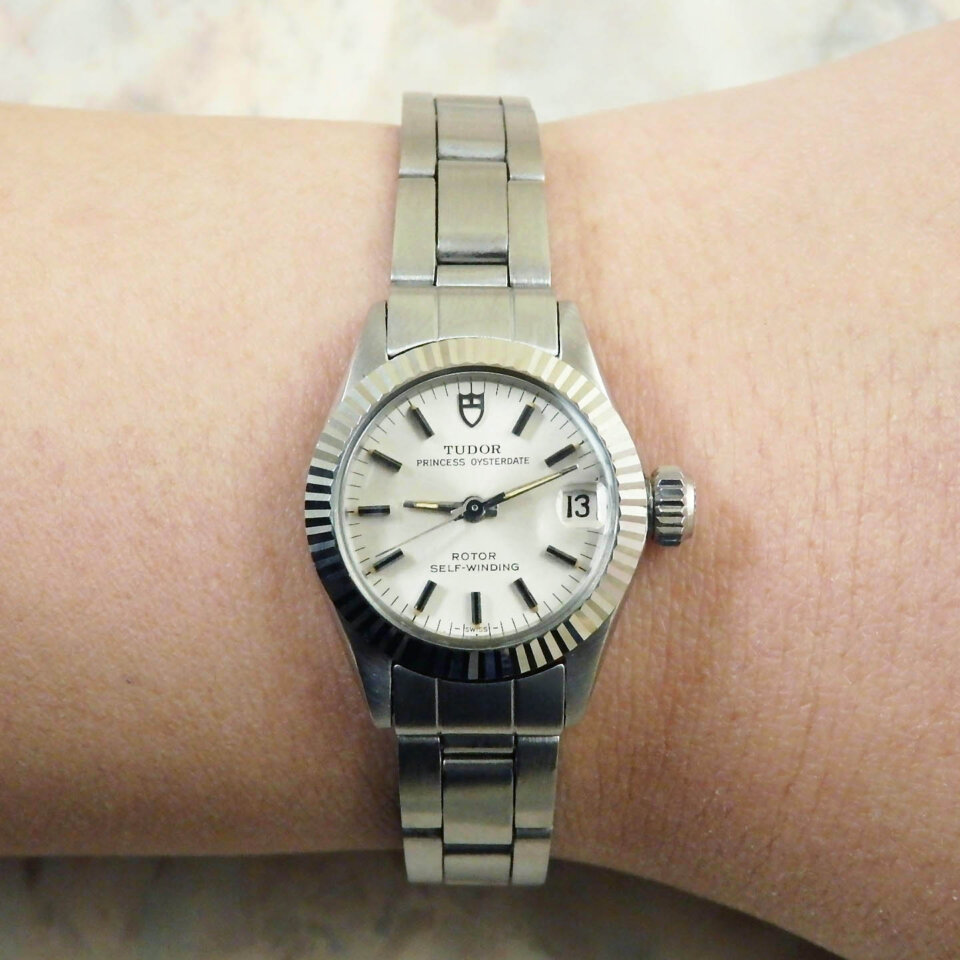 チュードル TUDOR プリンセスオイスターデイト アンティーク時計