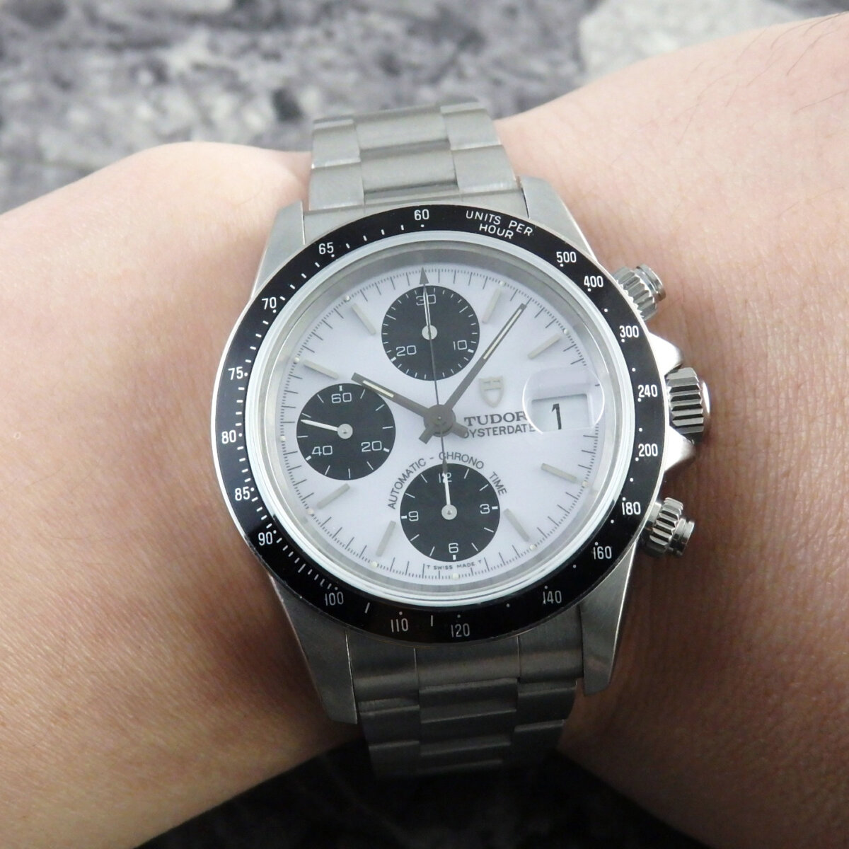 TUDOR CHRONO TIME Small Block REF 79260 1995 | アンティーク時計の