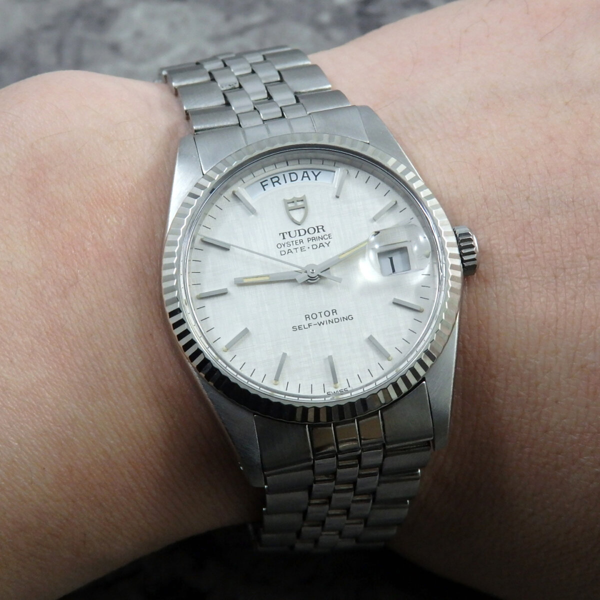 TUDOR チューダー DATE+DAY デイトデイ 94614 希少 フェイス BOX