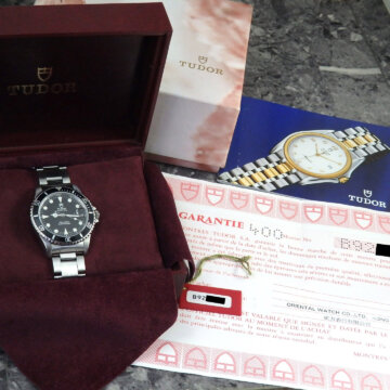 チューダー・TUDOR サブマリーナ 75190 プリンスデイト フチなしインデックス トリチウム 正面全体
