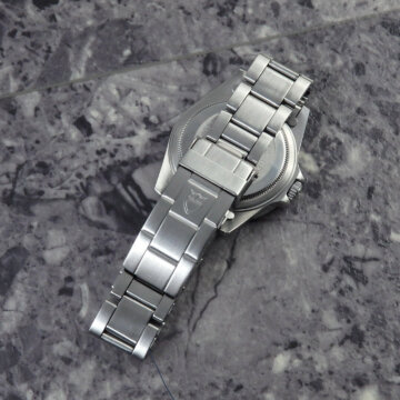チューダー・TUDOR サブマリーナ 75190 プリンスデイト フチなしインデックス トリチウム 背面 ベルト