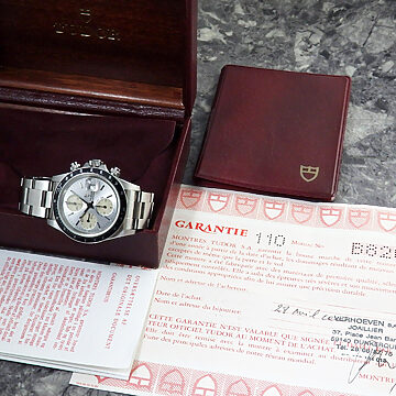 TUDOR CHRONO TIME Small Block Ref.79260 1996 OYSTER DATE 希少 クリームインダイアル 正面全体