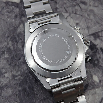 TUDOR CHRONO TIME Small Block Ref.79260 1996 OYSTER DATE 希少 クリームインダイアル 背面