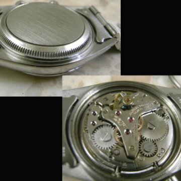 TUDOR チュードル 7926 アラーム ADVISER/アドバイザー ロレックス純正ブレス 背面