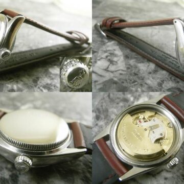 TUDOR/チュードル・プリンスオイスターデイト Ref.7911 希少ボーイズサイズ バタフライムーブ  ROLEX+竜頭 側面 リューズ