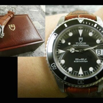 チュードル・TUDOR サブマリーナ プリンスオイスターデイト 75090 フチなし 背面