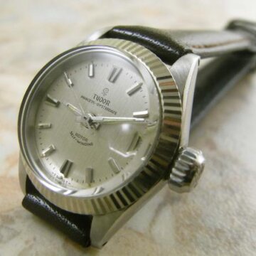 チュードル・TUDOR レディース アンティーク プリンセスオイスターデイト 正面全体
