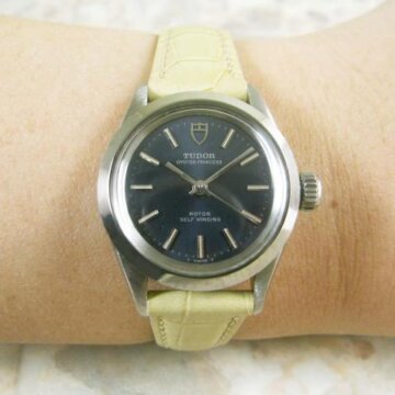 チュードル・TUDOR 女性用 アンティーク オイスター プリンセス 背面