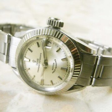 チュードル・TUDOR アンティーク レディース プリンセスオイスターデイト 希少 ツイストラグ ロレックス純正ブレス 正面全体