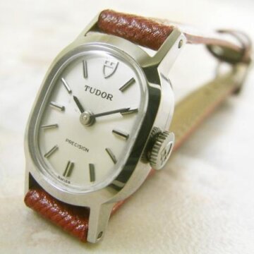 チュードル・TUDOR アンティーク レディース腕時計 正面全体