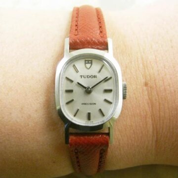 チュードル・TUDOR アンティーク レディース腕時計 背面