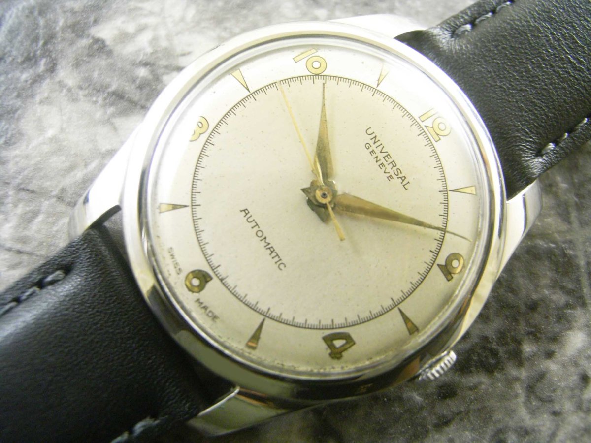 UNIVERSALGENEVE希少 UNIVERSAL GENEVE AUTOMATIC 自動巻き