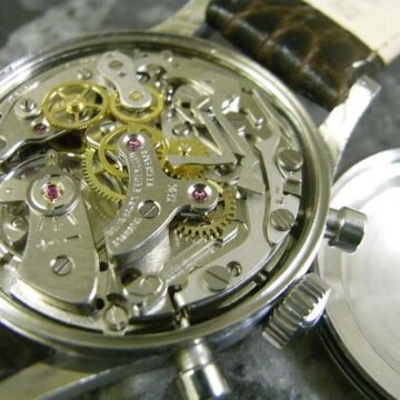 WITTNAUER ウィットナー プロフェッショナル クロノグラフ 手巻き式 背面
